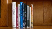 thumbnail of psychology and physics books